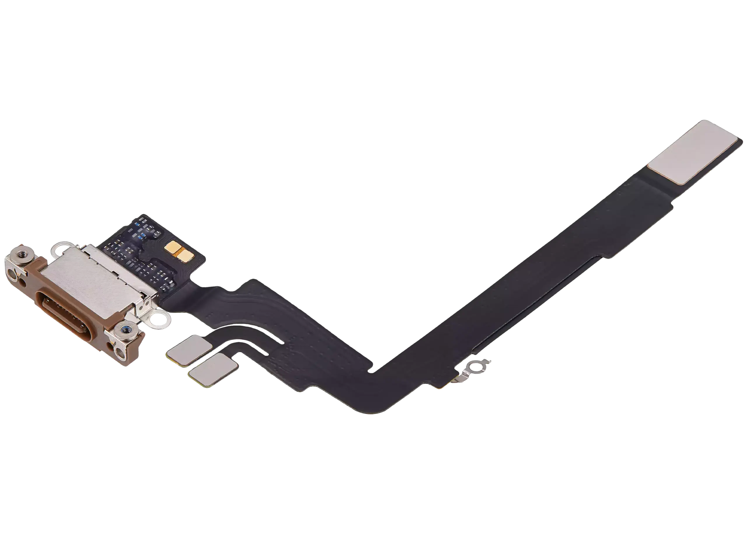 Charging Port Flex Cable For iPhone 16 Pro Max (Premium) (Desert Titanium) - Image 5