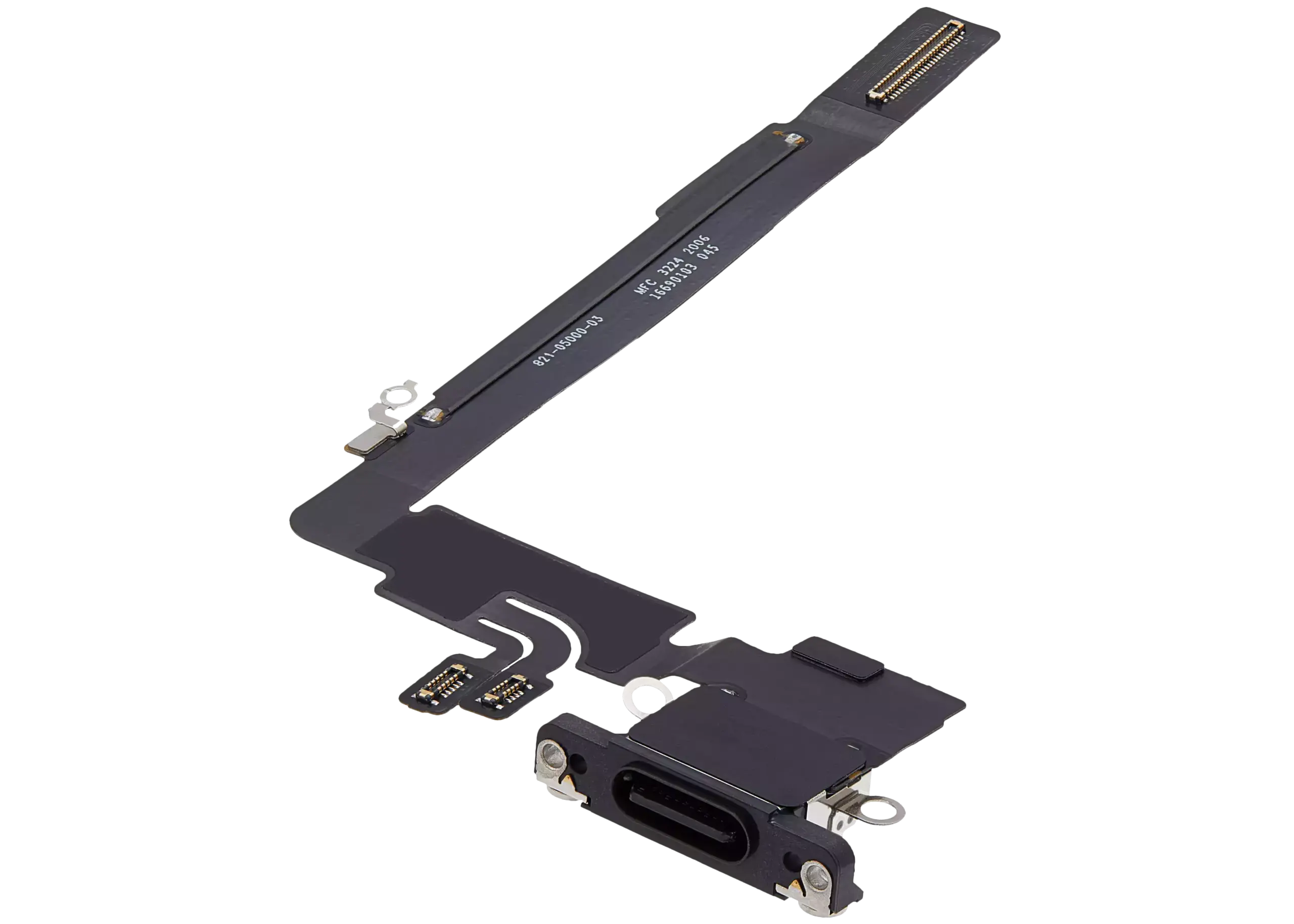 Charging Port Flex Cable For iPhone 16 Pro Max (Premium) (Black Titanium) - Image 3