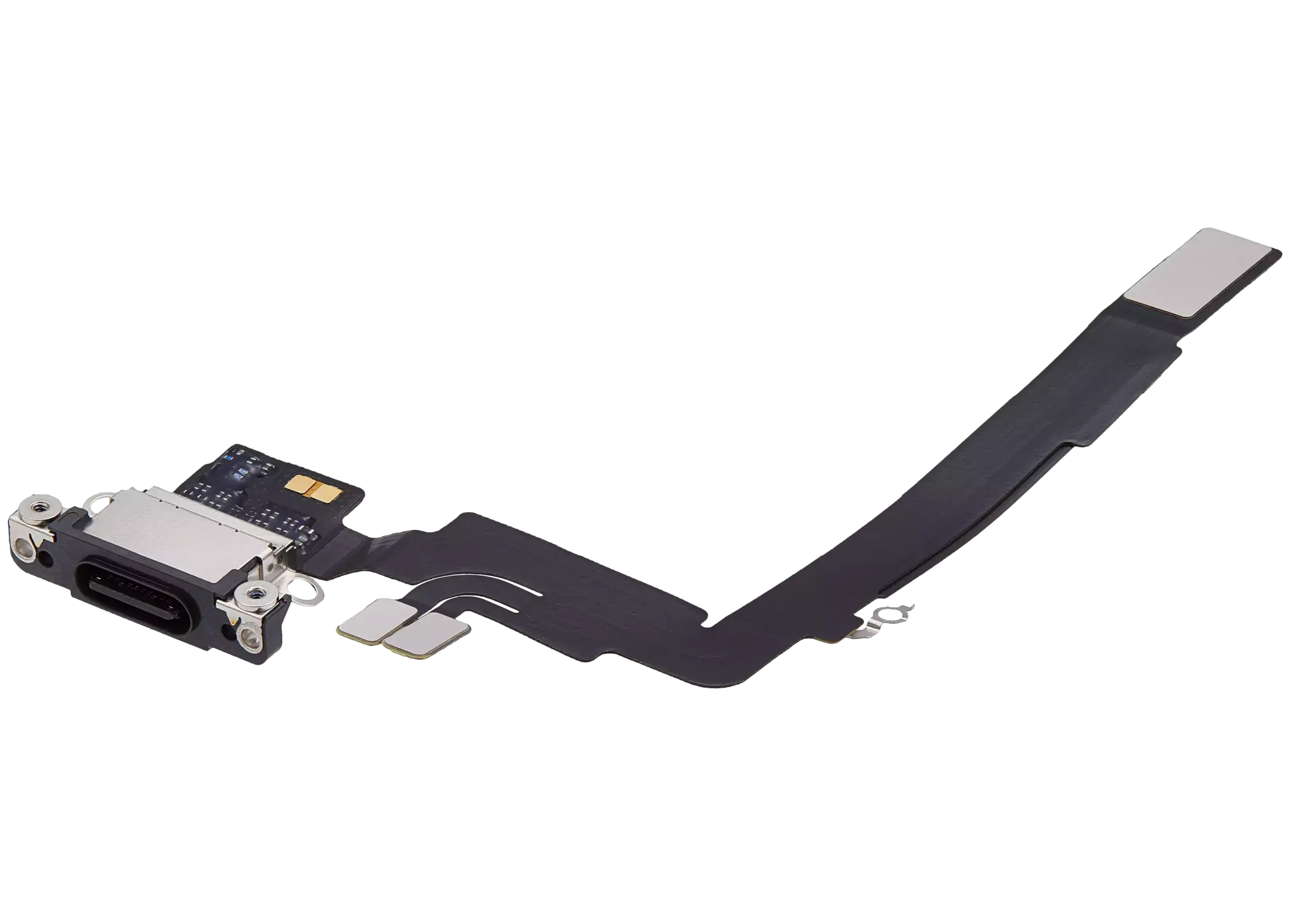 Charging Port Flex Cable For iPhone 16 Pro Max (Premium) (Black Titanium) - Image 4