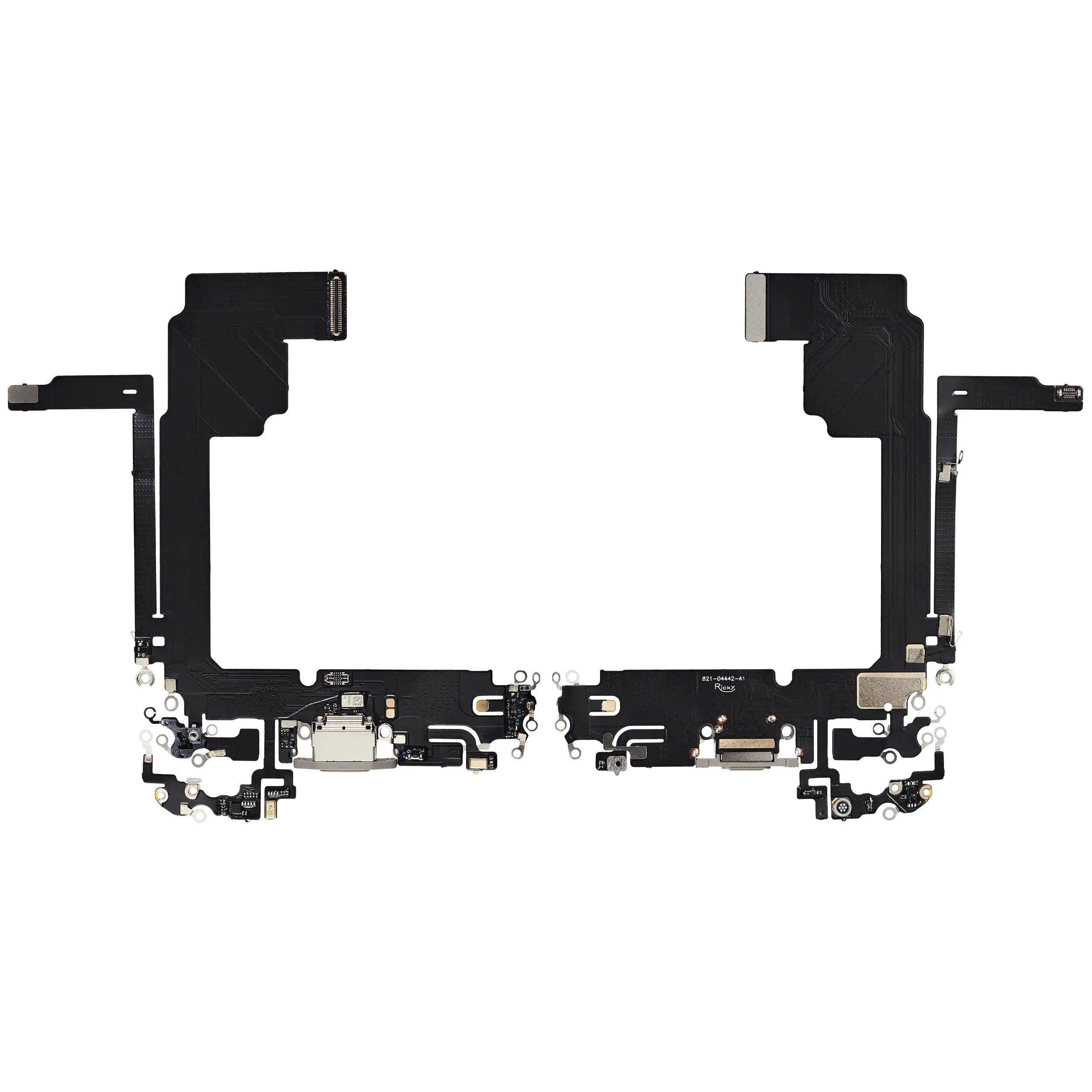 Charging Port Flex Cable For iPhone 15 Pro Max (Aftermarket Plus) (Natural Titanium) - Image 11