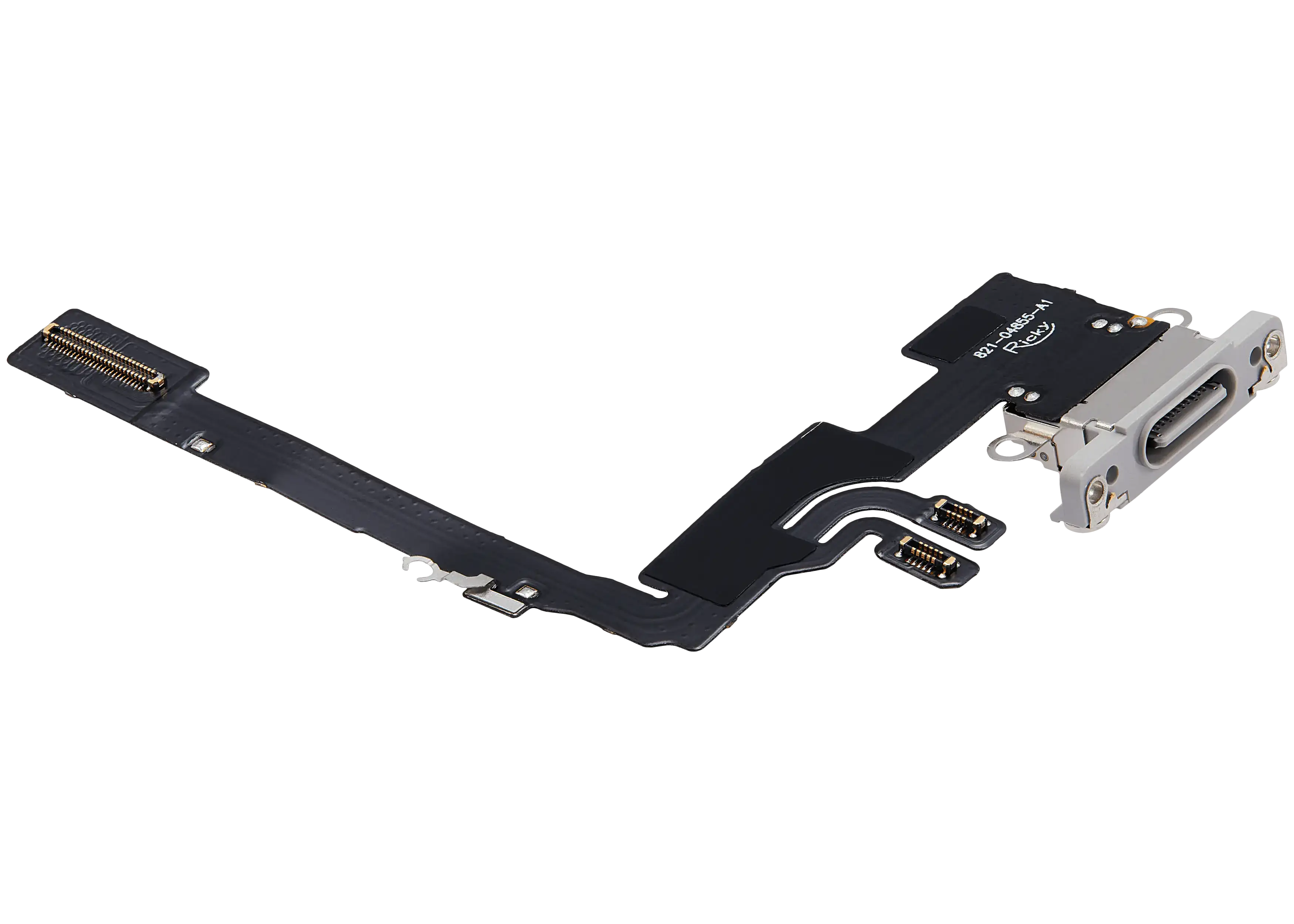 Charging Port Flex Cable For iPhone 16 Pro (Aftermarket Plus) (White Titanium) - Image 19