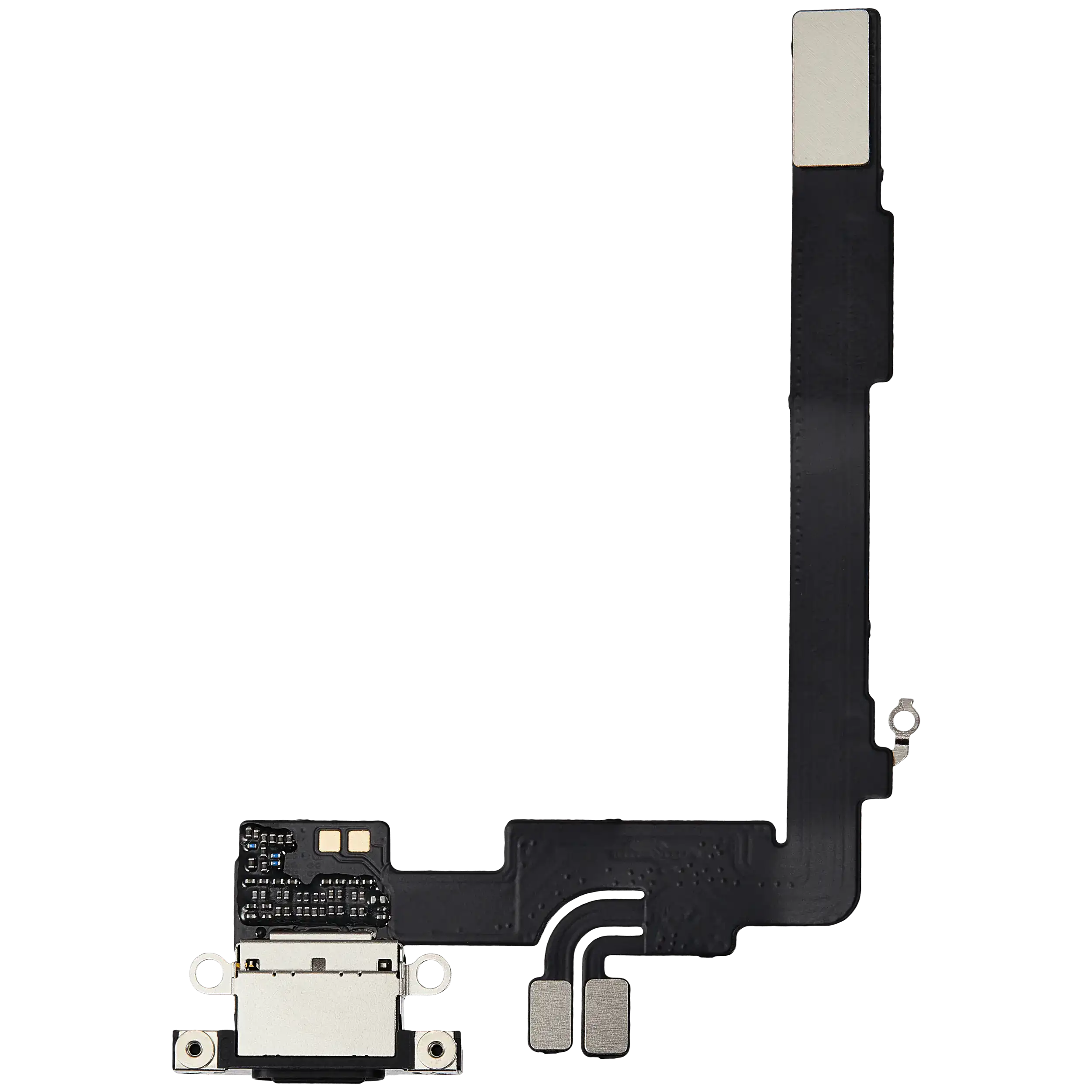 Charging Port Flex Cable For iPhone 16 Pro Max (Aftermarket Plus) (Black Titanium) - Image 3