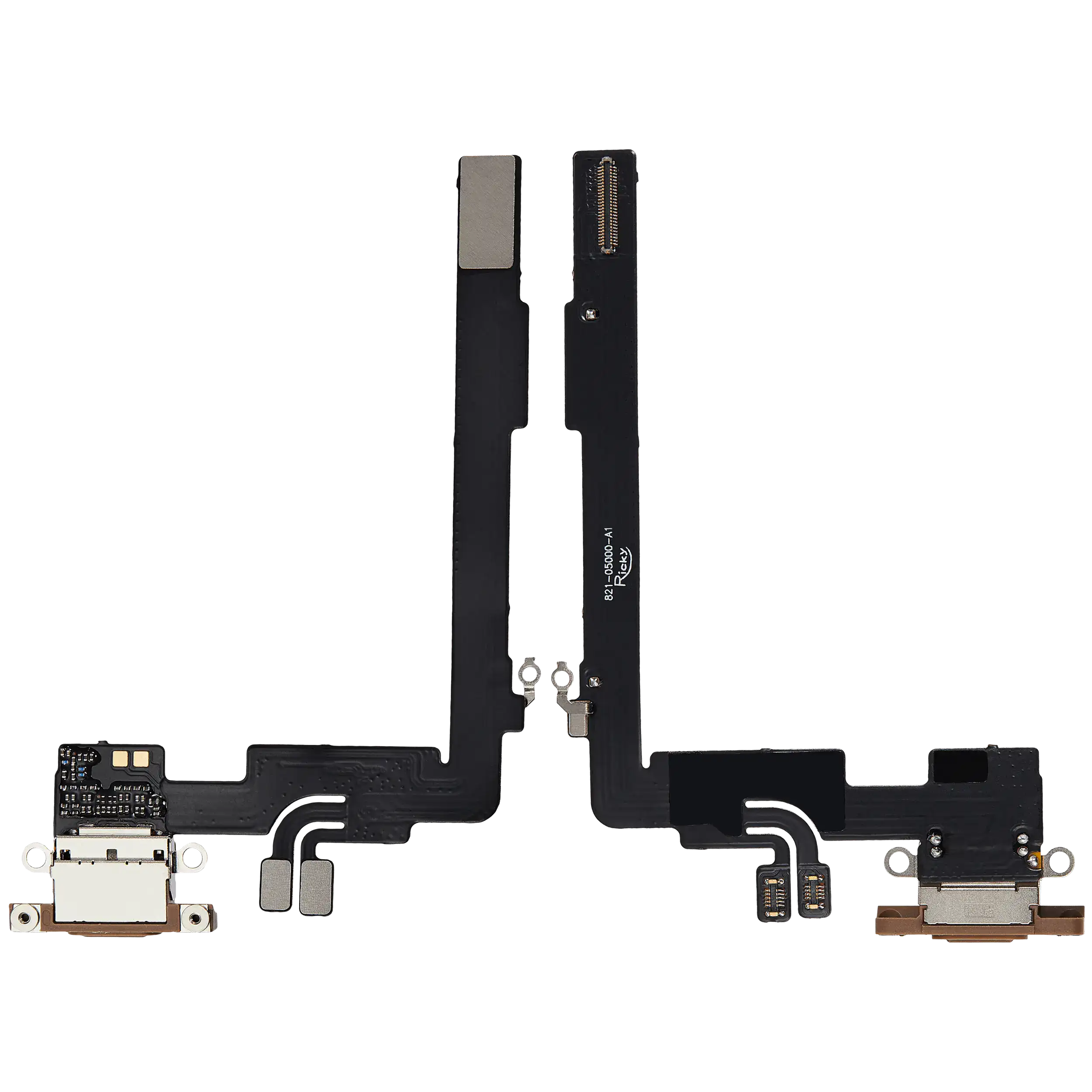 Charging Port Flex Cable For iPhone 16 Pro Max (Aftermarket Plus) (Desert Titanium) - Image 12