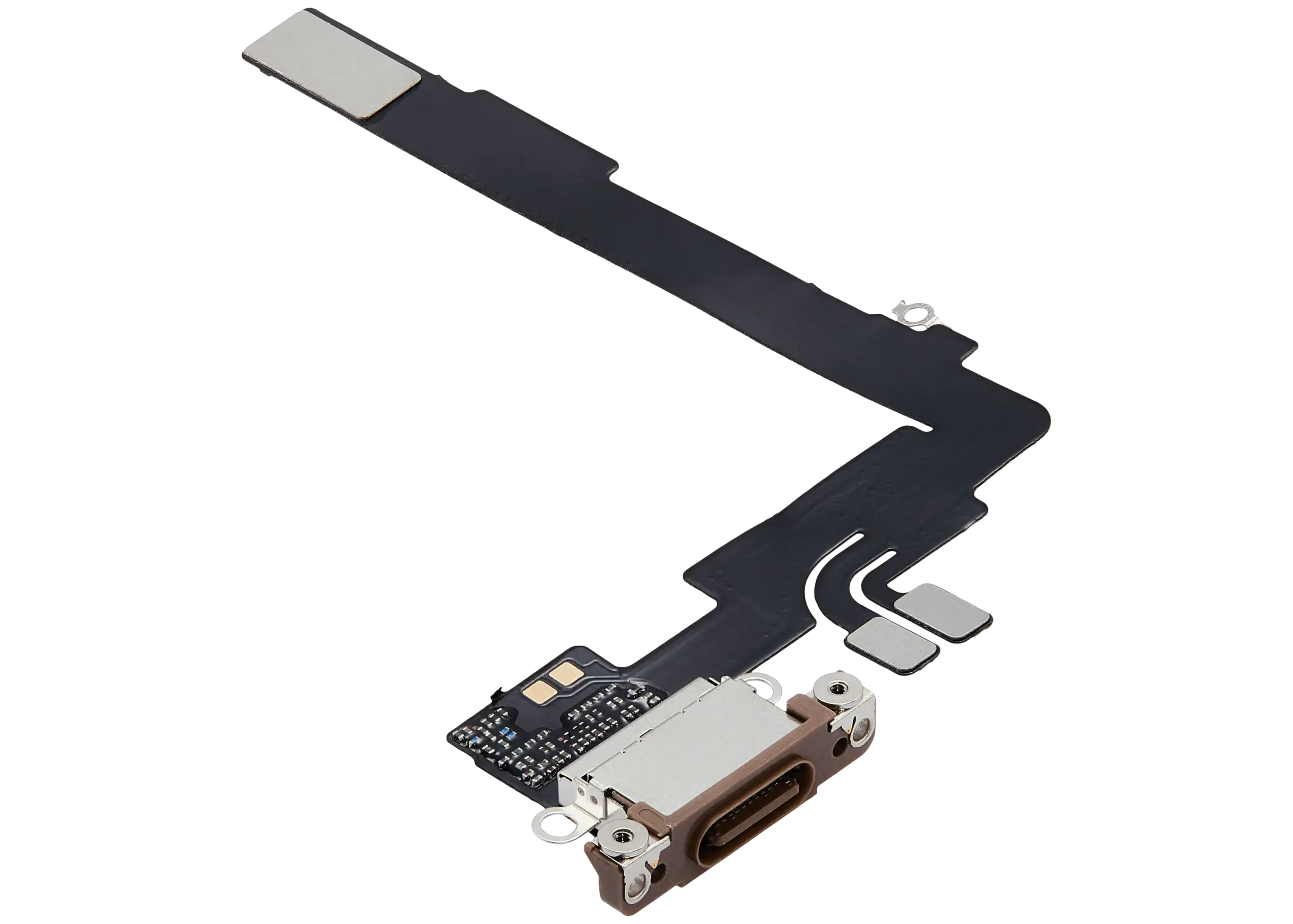 Charging Port Flex Cable For iPhone 16 Pro Max (Aftermarket Plus) (Desert Titanium) - Image 9