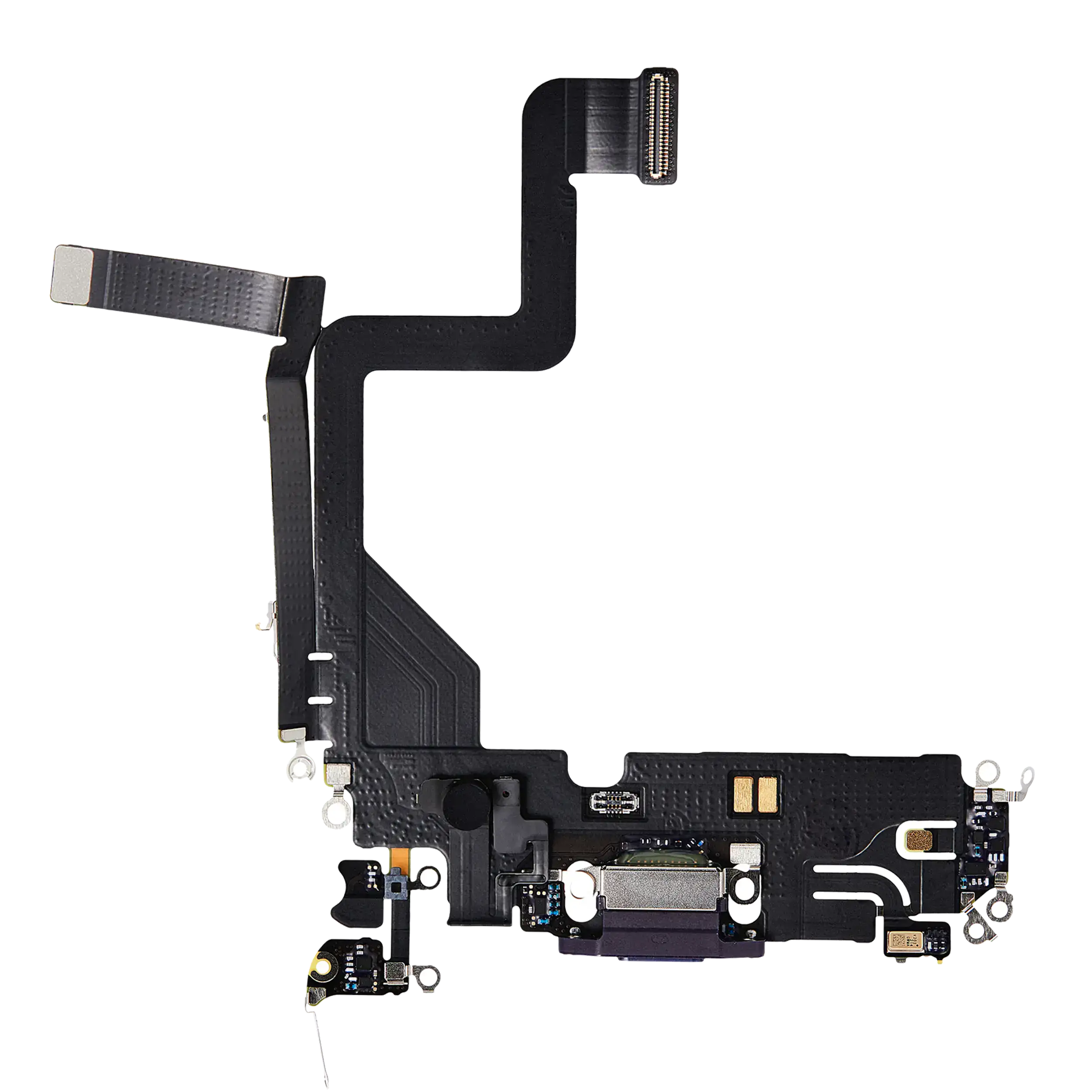 Charging Port Flex Cable For iPhone 14 Pro (Premium) (Deep Purple) - Image 20