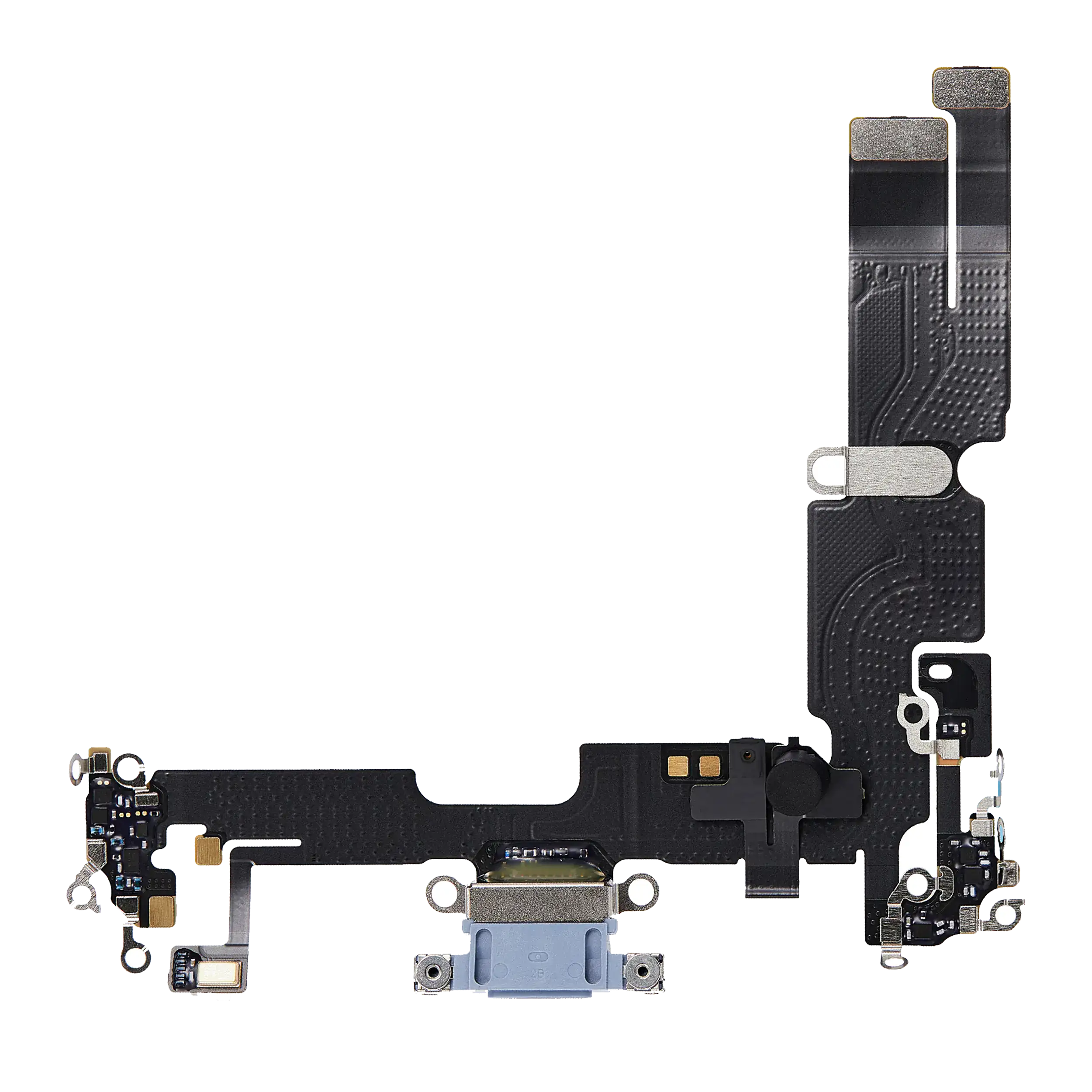 Charging Port Flex Cable For iPhone 14 Plus (Premium) (Blue) - Image 15