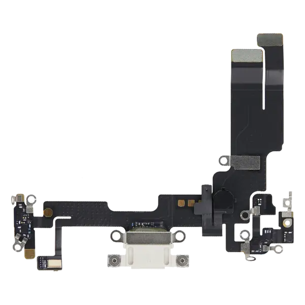 Charging Port Flex Cable For iPhone 14 (Premium) (Starlight)
