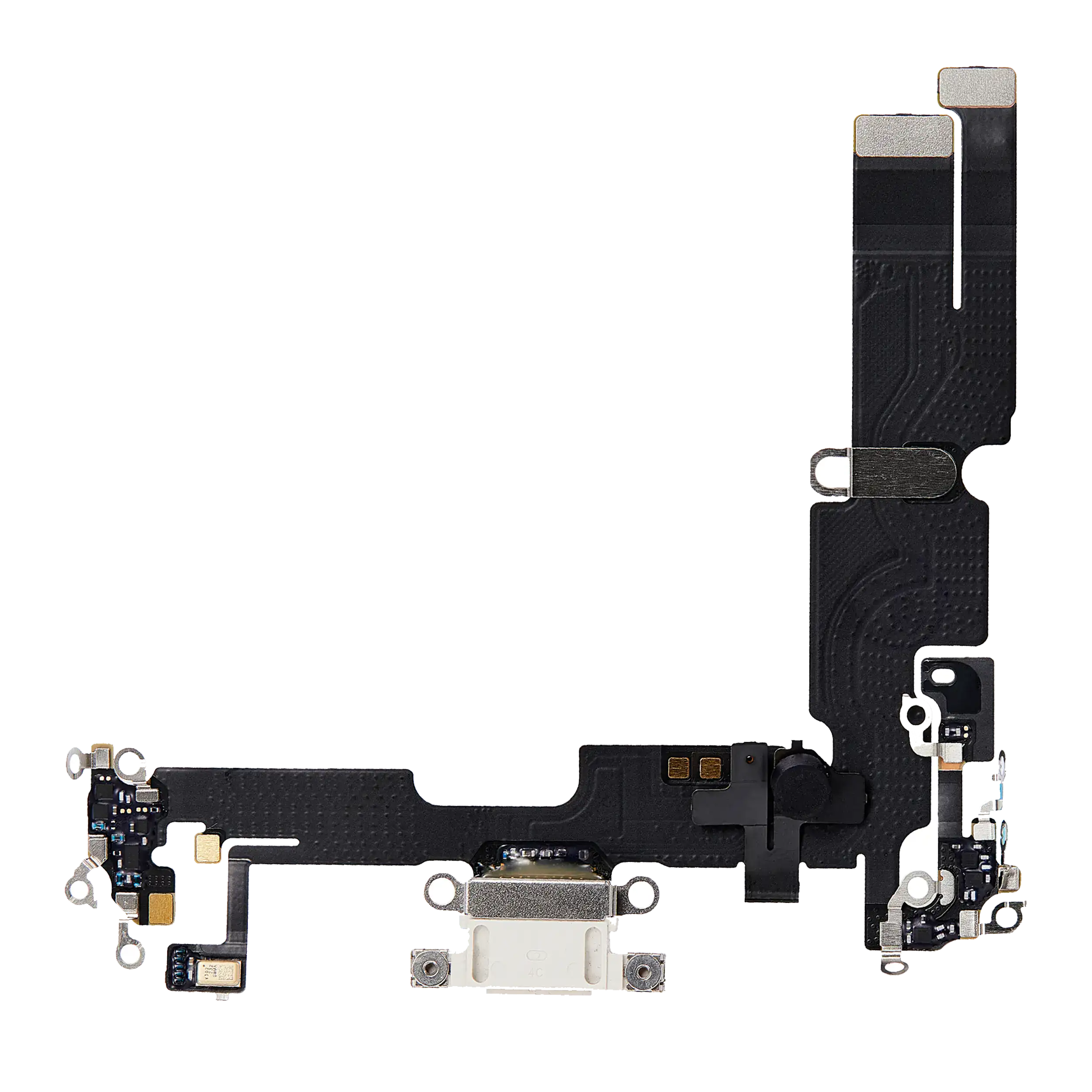Charging Port Flex Cable For iPhone 14 Plus (Premium) (Starlight) - Image 20
