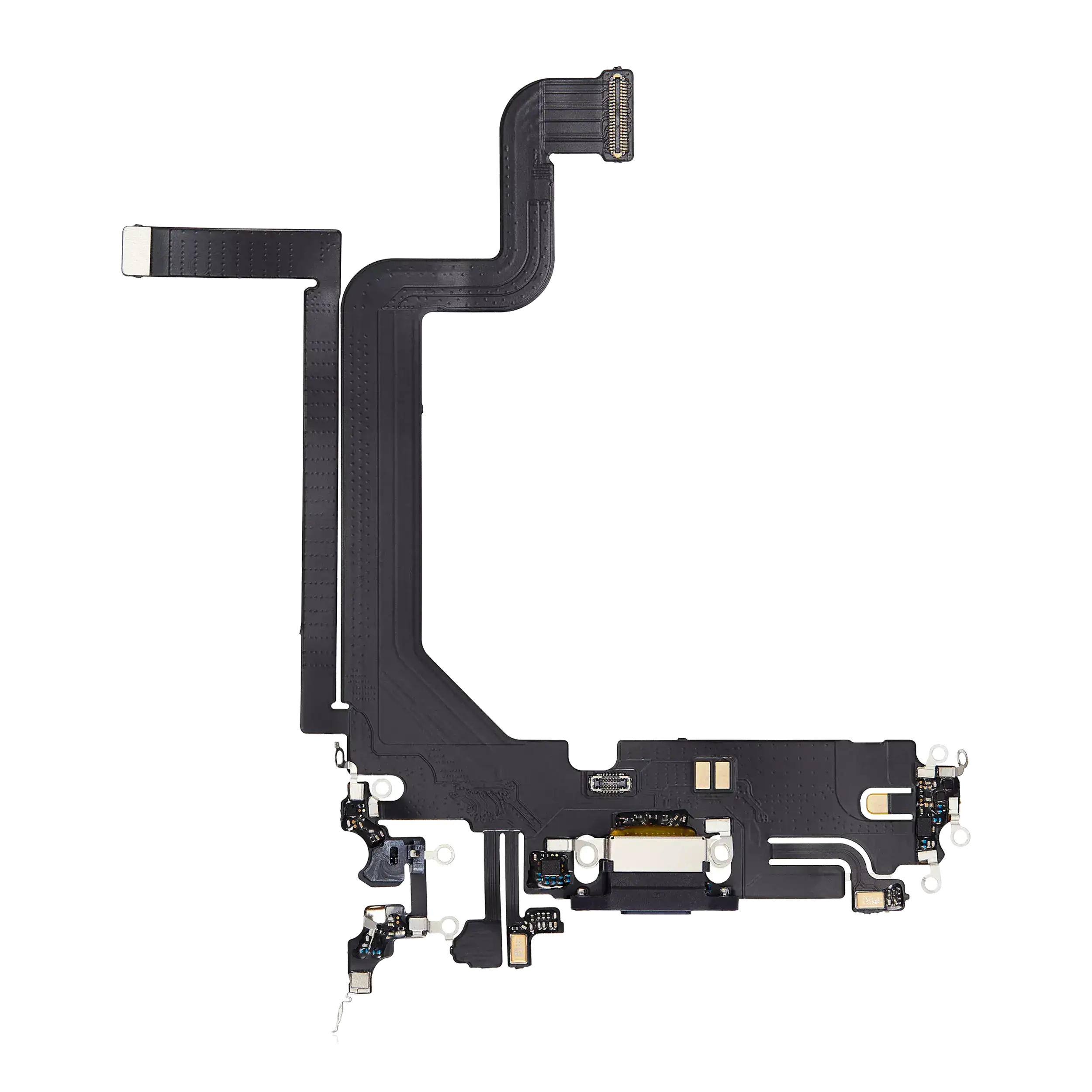 Charging Port Flex Cable For iPhone 14 Pro Max (Aftermarket Plus) (Deep Purple) - Image 10