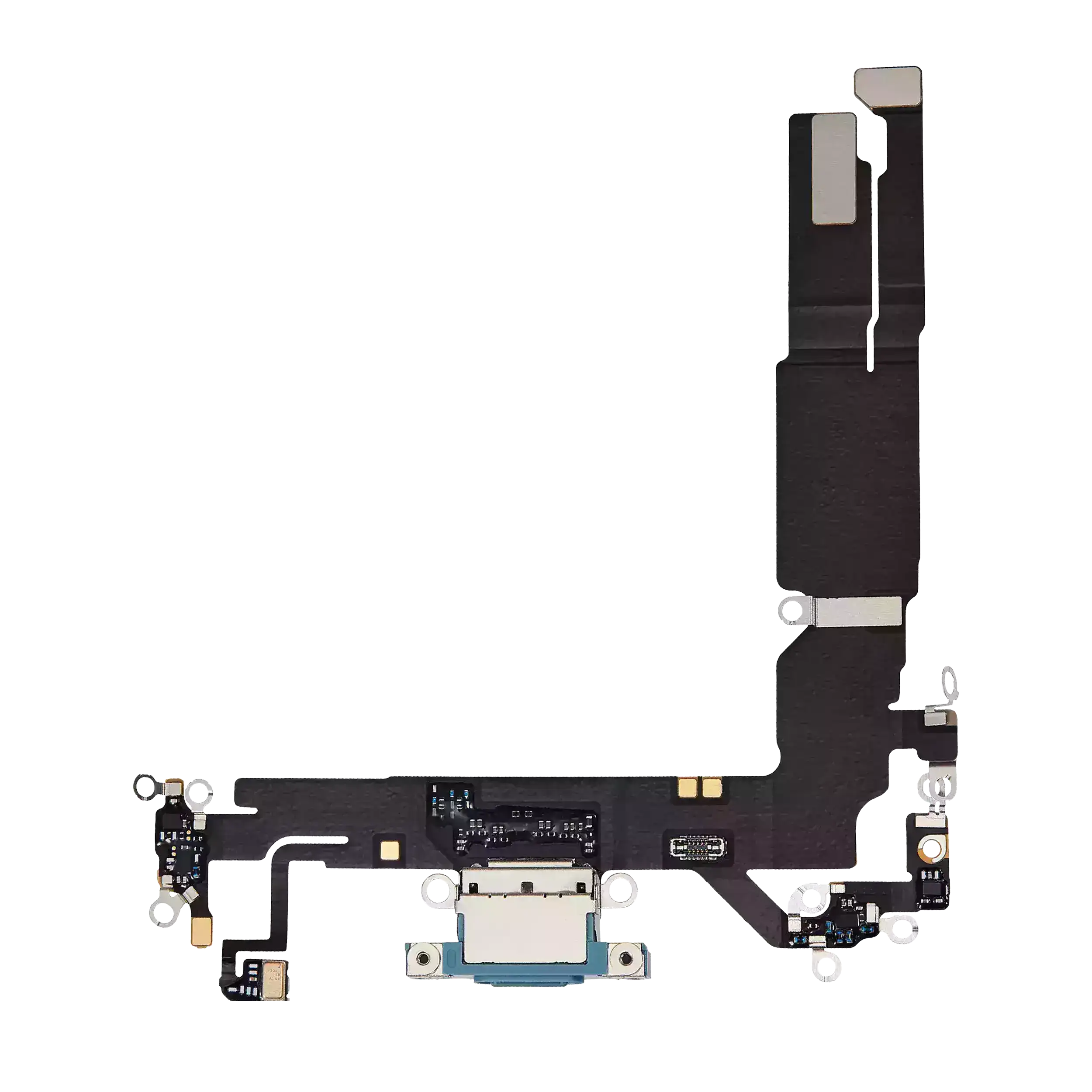 Charging Port Flex Cable For iPhone 16 (Premium) (Teal) - Image 5
