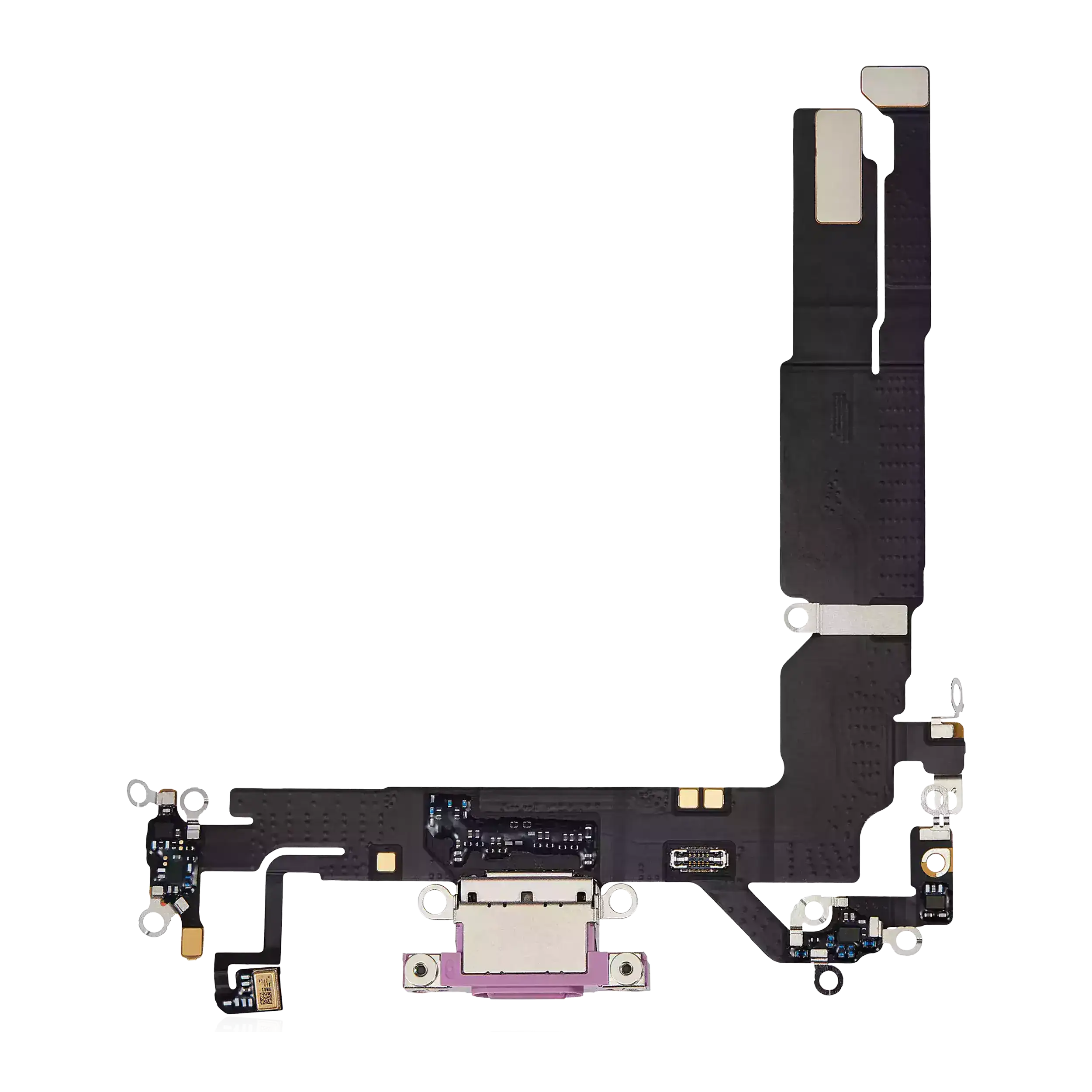 Charging Port Flex Cable For iPhone 16 (Premium) (Pink) - Image 25