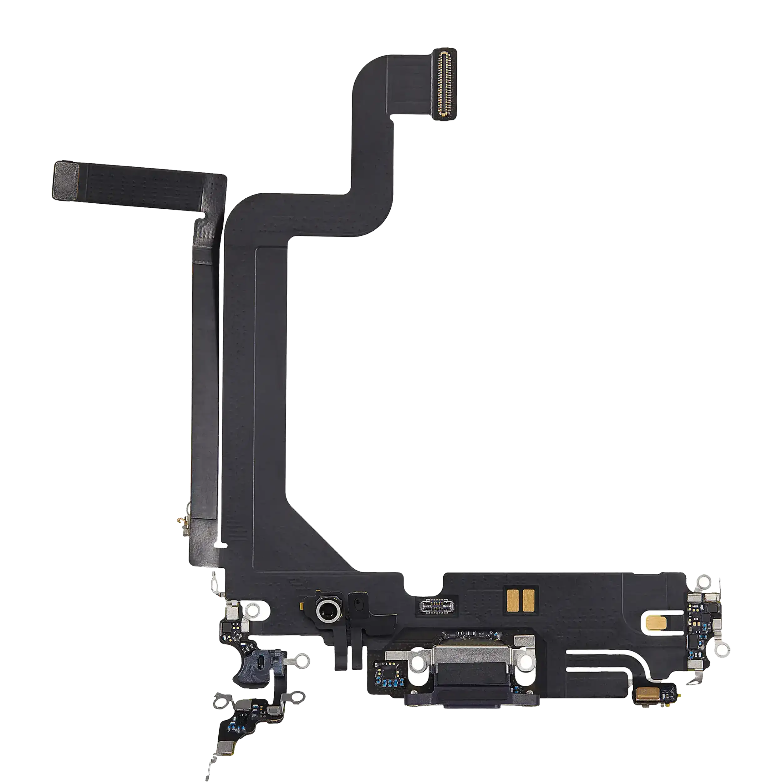 Charging Port Flex Cable For iPhone 14 Pro Max (Used OEM Pull) (Deep Purple) - Image 25