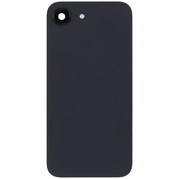 Back Glass w/ MagSafe Magnet & NFC & Flashlight Flex For iPhone 16e (Used OEM Pull: Grade A) (Black)