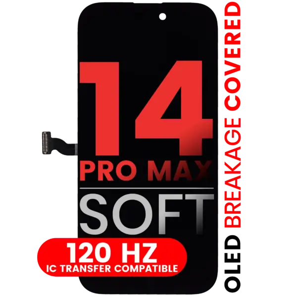 OLED Assembly For iPhone 14 Pro Max (Aftermarket Pro: XO7 Soft)