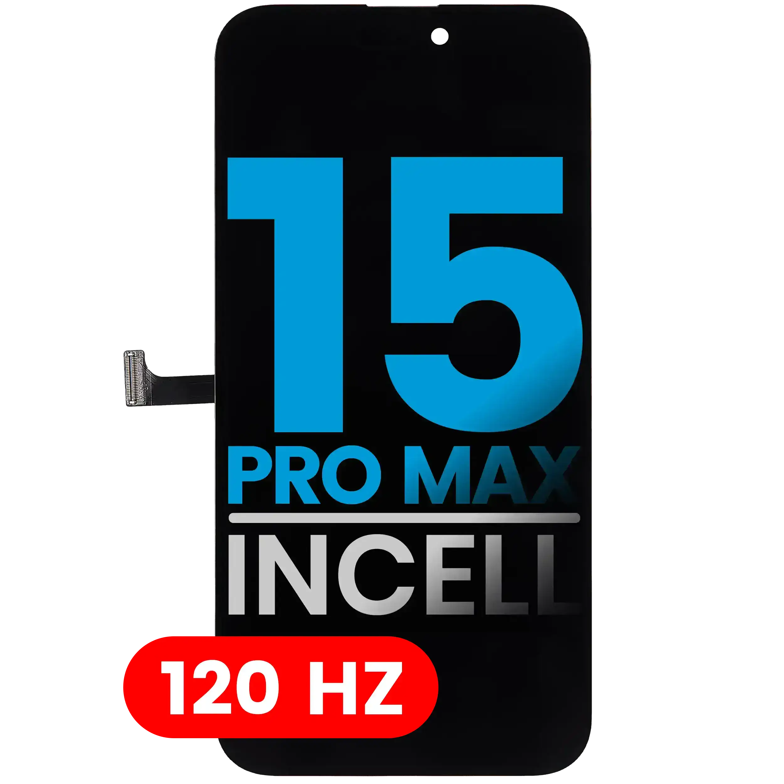 LCD Assembly For iPhone 15 Pro Max (Aftermarket: AQ7 / Incell) (120HZ) - Image 20