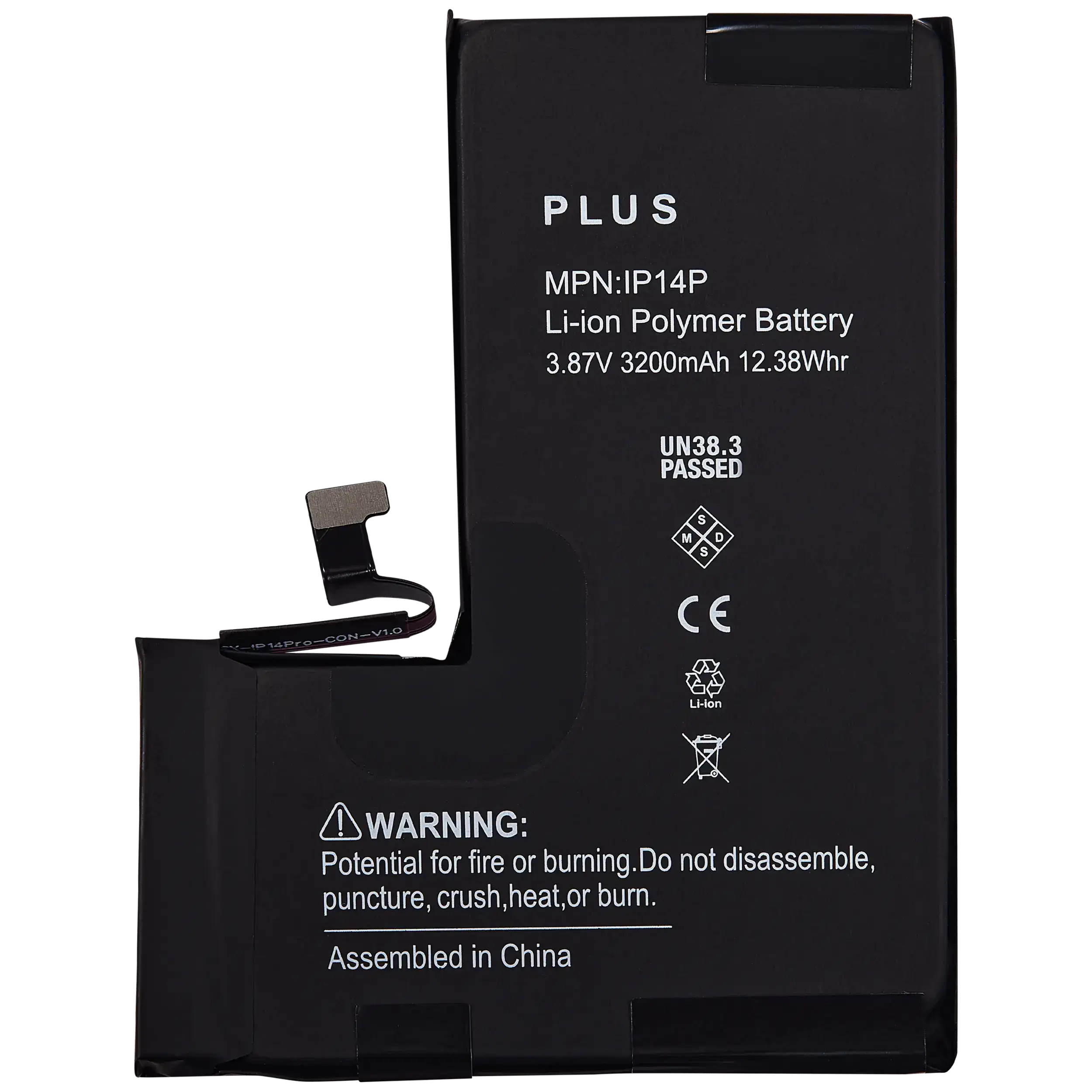 Replacement Battery For iPhone 14 Pro (AmpSentrix Plus) - Image 8