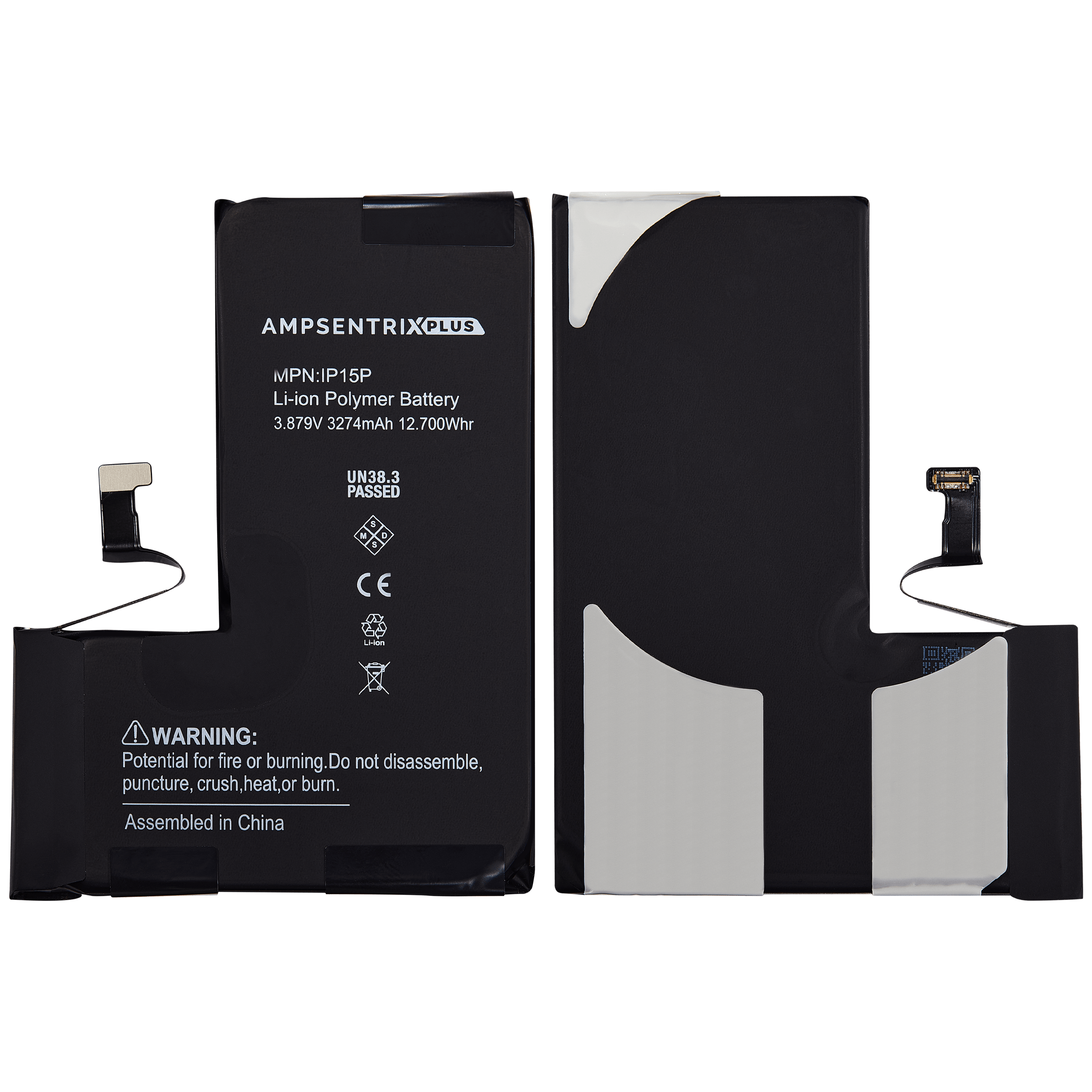 Replacement Battery For iPhone 15 Pro (AmpSentrix Plus) - Image 17