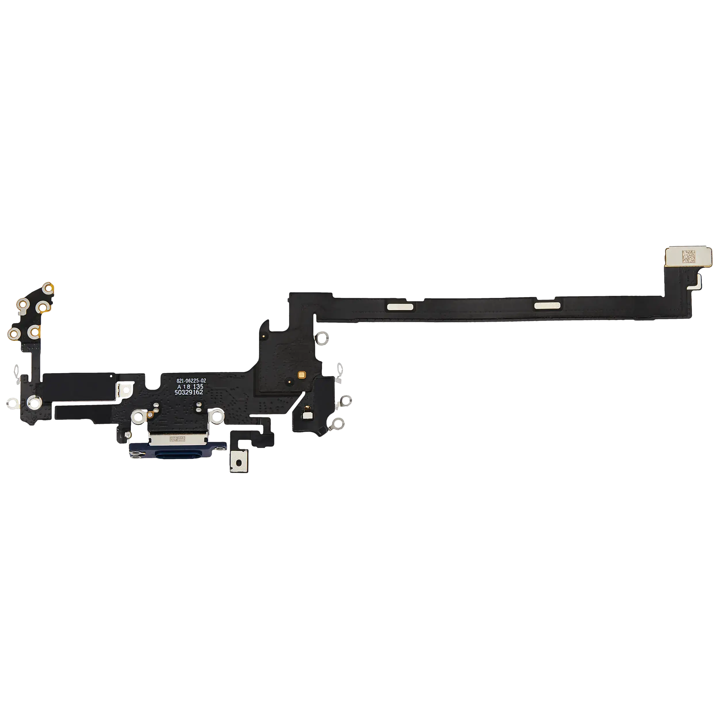 Charging Port Flex Cable For iPhone 17 Pro (Premium) (US Version) (Deep Blue)