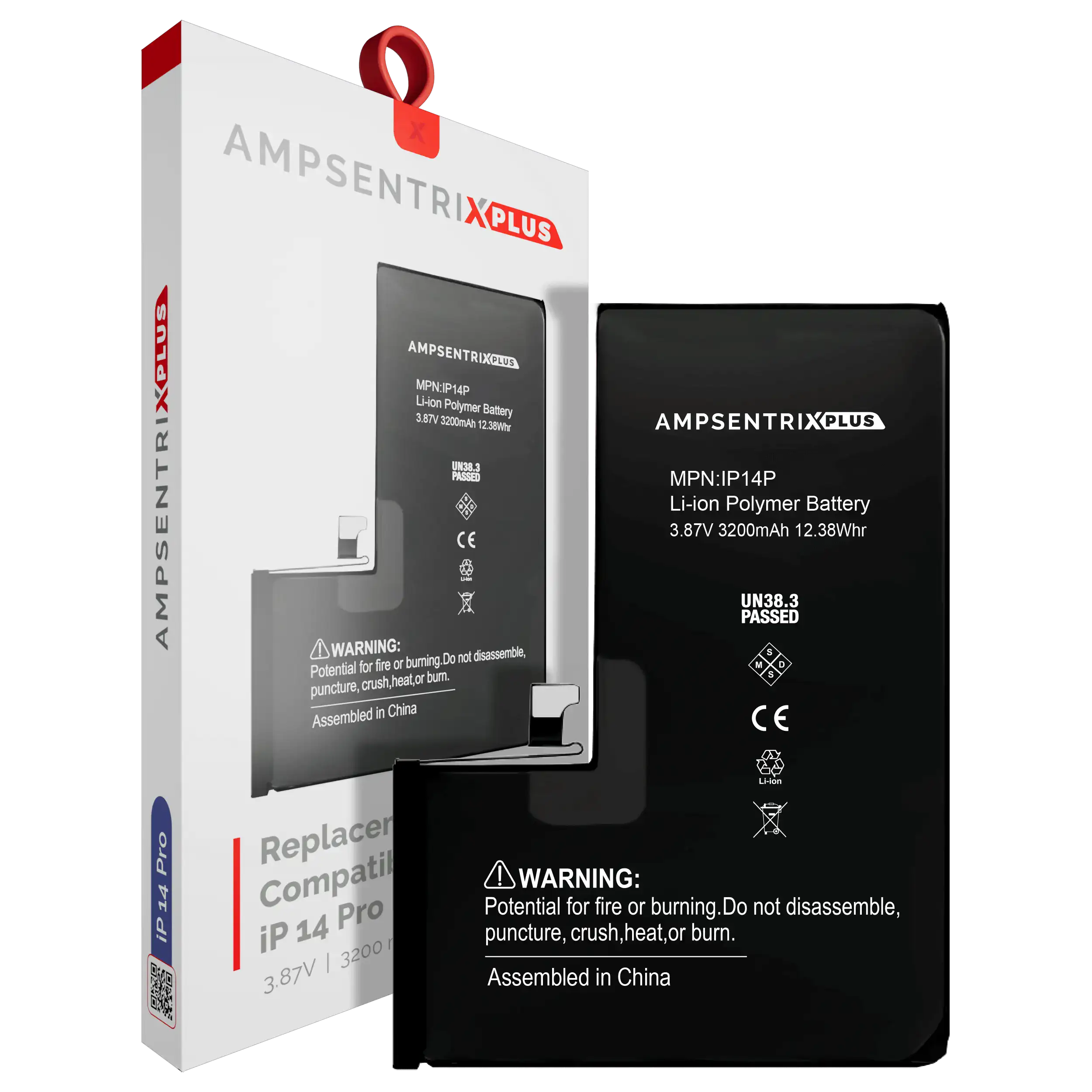 Replacement Battery For iPhone 14 Pro (AmpSentrix Plus) - Image 15