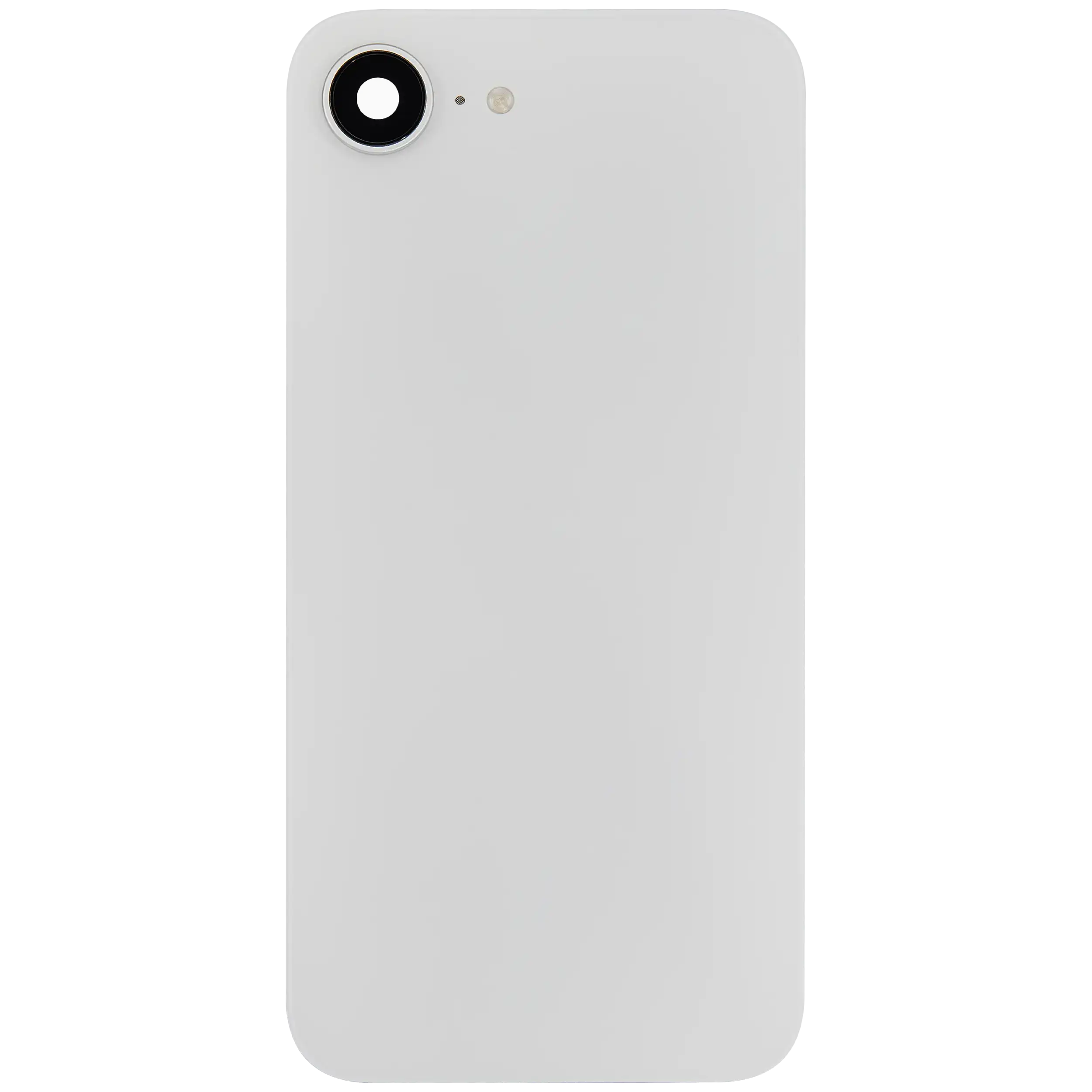 Back Glass w/ MagSafe Magnet & NFC & Flashlight Flex For iPhone 16e (Used OEM Pull: Grade C) (White) - Image 2
