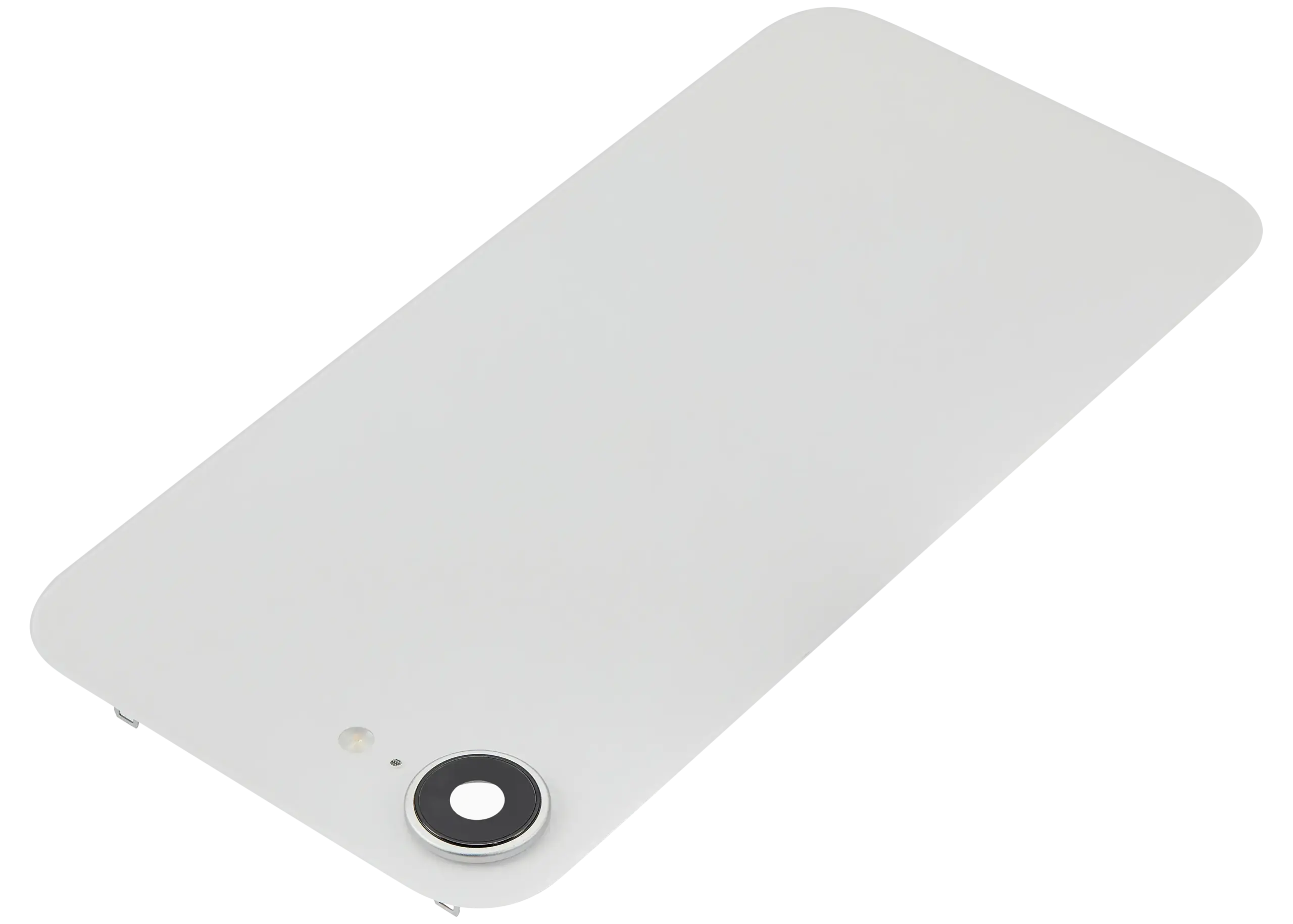 Back Glass w/ MagSafe Magnet & NFC & Flashlight Flex For iPhone 16e (Used OEM Pull: Grade C) (White) - Image 4