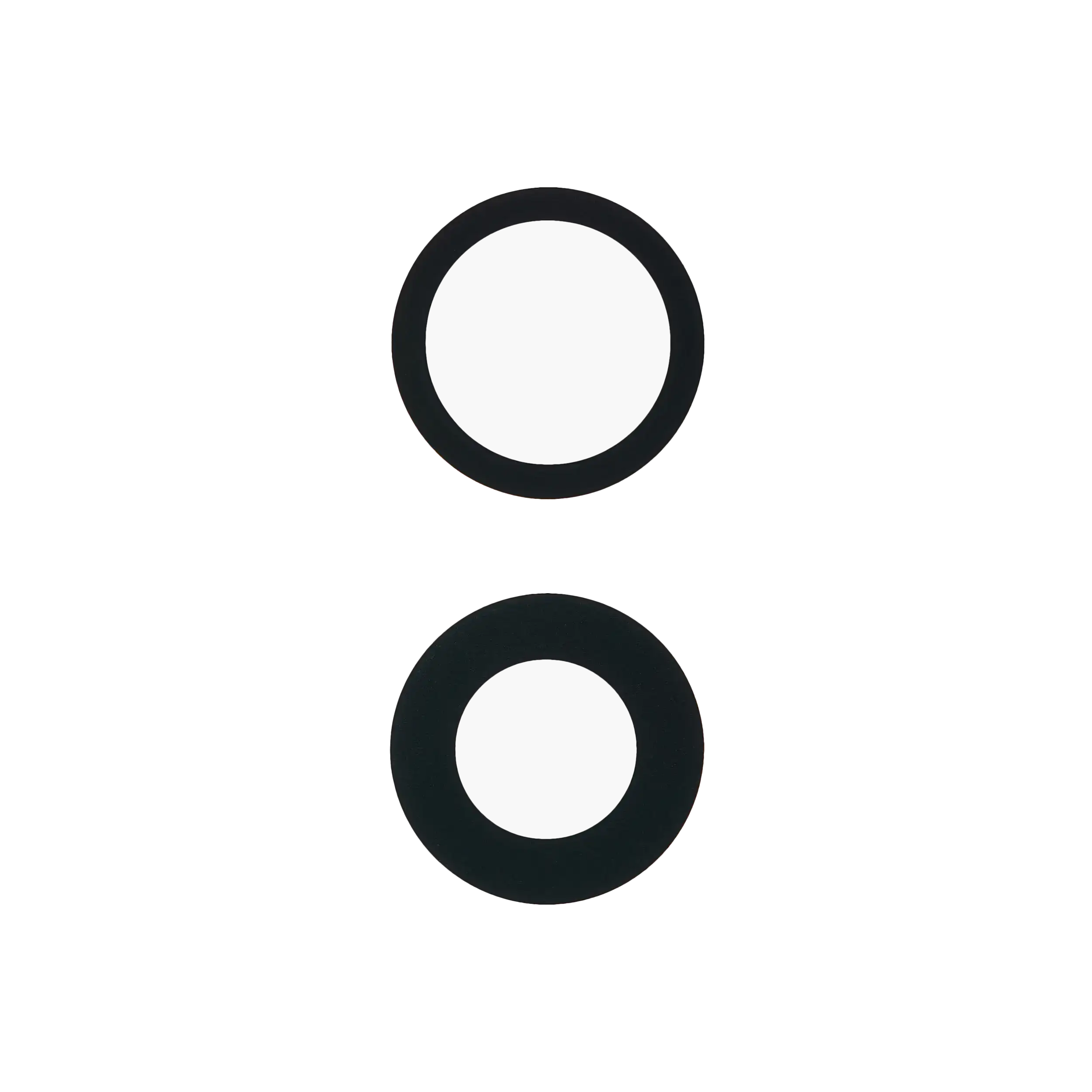 Back Camera Lens (Glass Only) With Adhesive For iPhone 16 / 16 Plus / 17 (2 Piece Set) (Aftermarket Plus) - Image 7