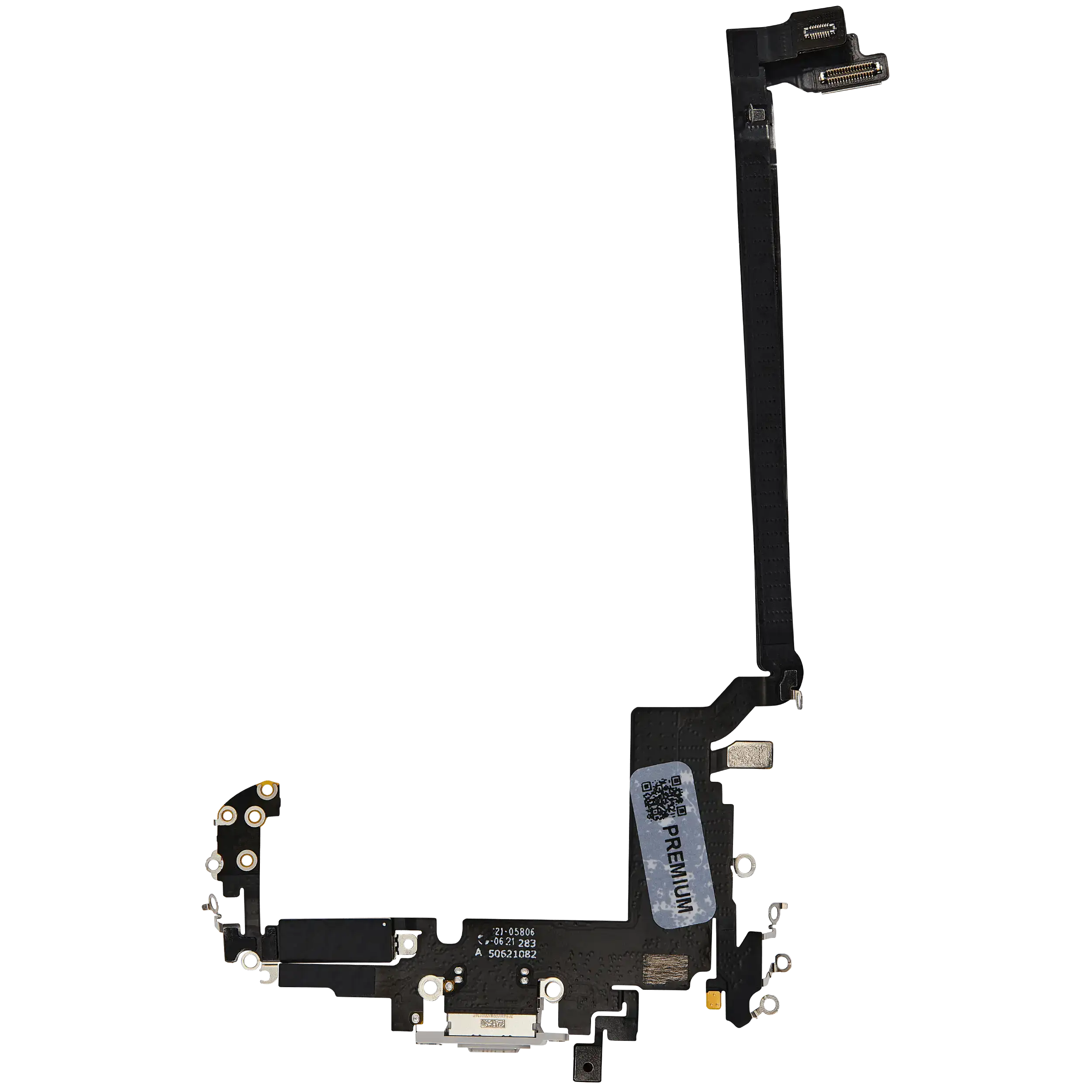Charging Port Flex Cable for iPhone 17 Pro Max (Premium) (International Version) (Silver)