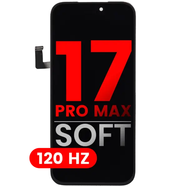 OLED Assembly Compatible For iPhone 17 Pro Max (Aftermarket Plus: Soft) (120HZ)