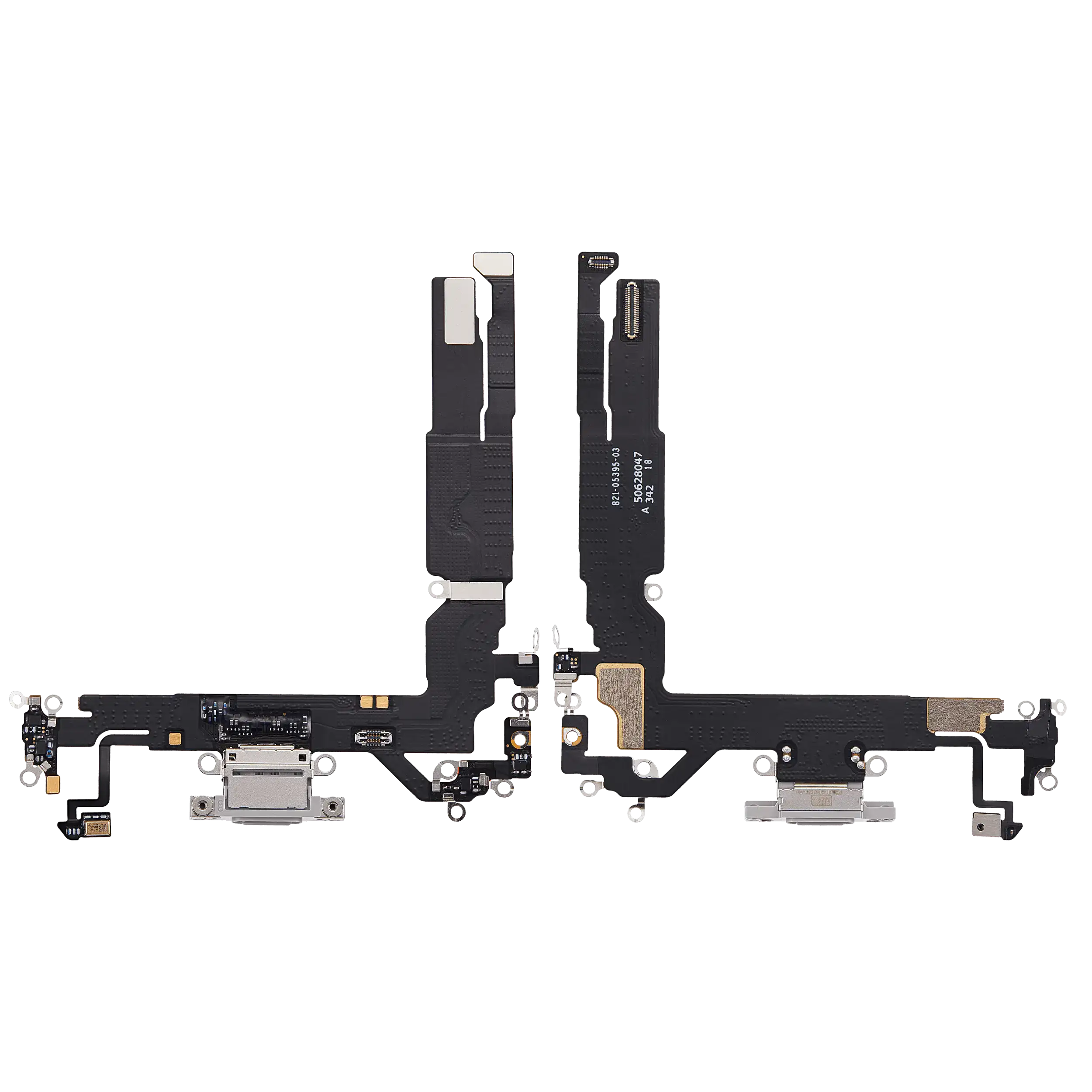 Charging Port Flex Cable Compatible For iPhone 17 (Premium) (White) - Image 11