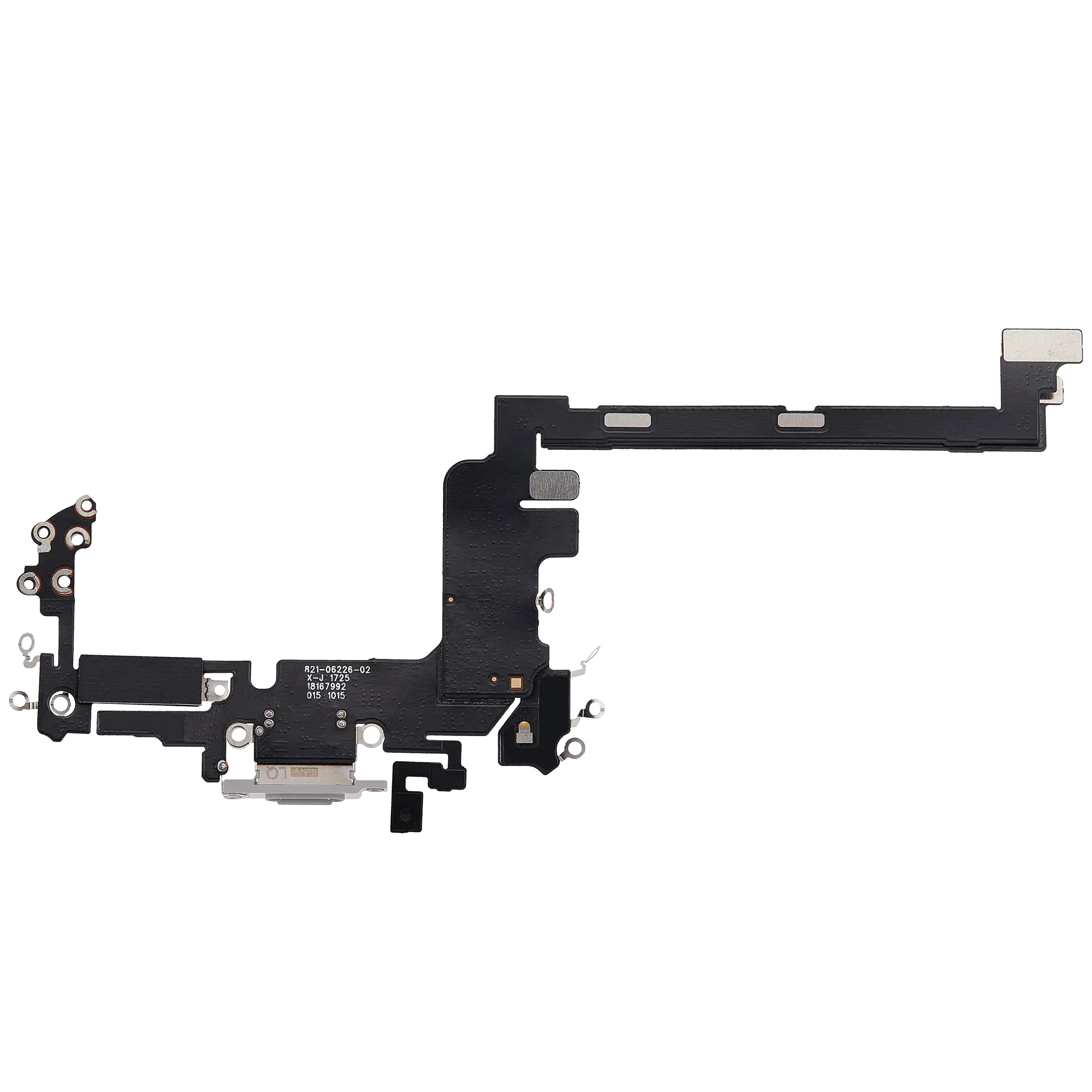 Charging Port Flex Cable For iPhone 17 Pro (Aftermarket Plus) (International Version) (Silver)