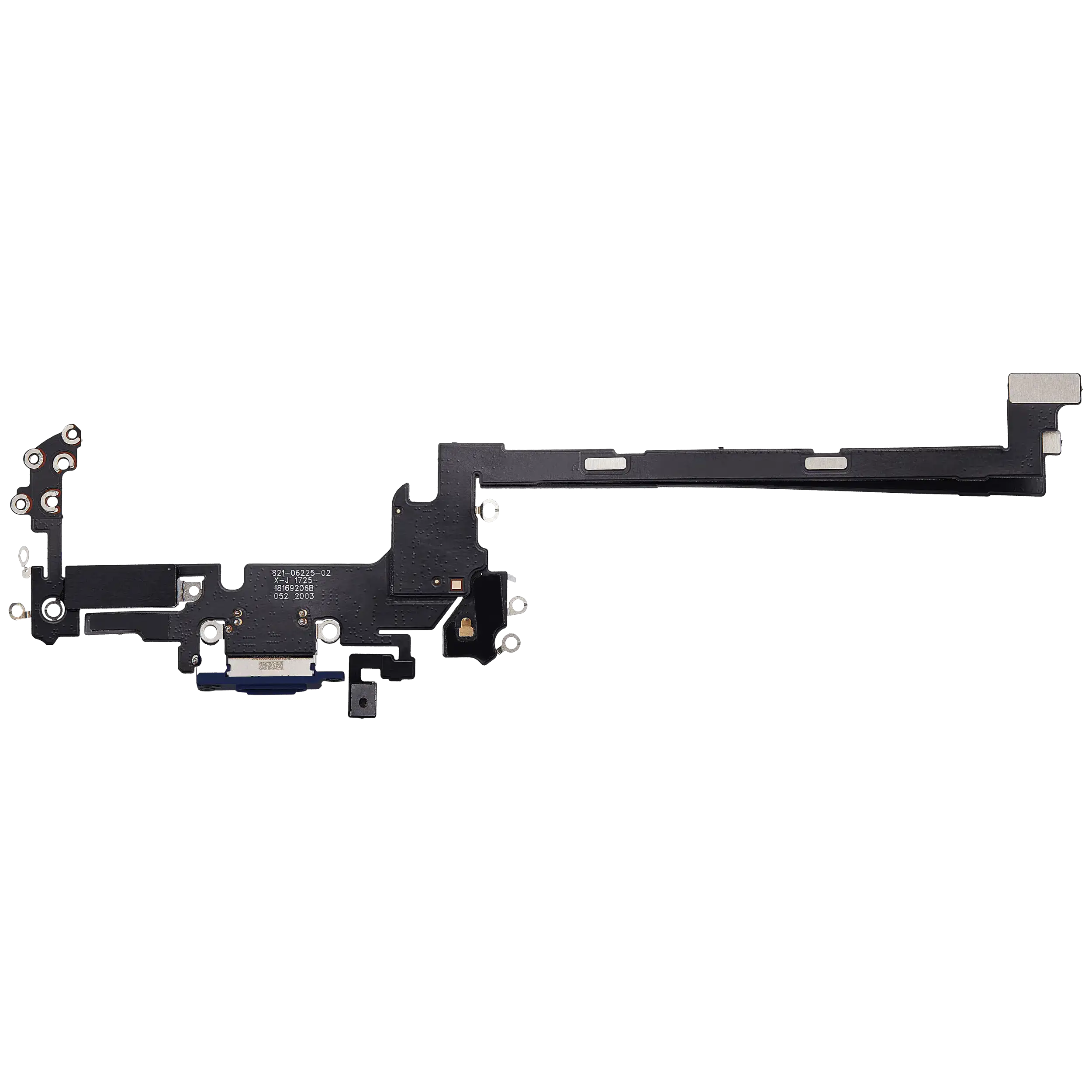 Charging Port Flex Cable For iPhone 17 Pro (Aftermarket Plus) (US Version) (Deep Blue)