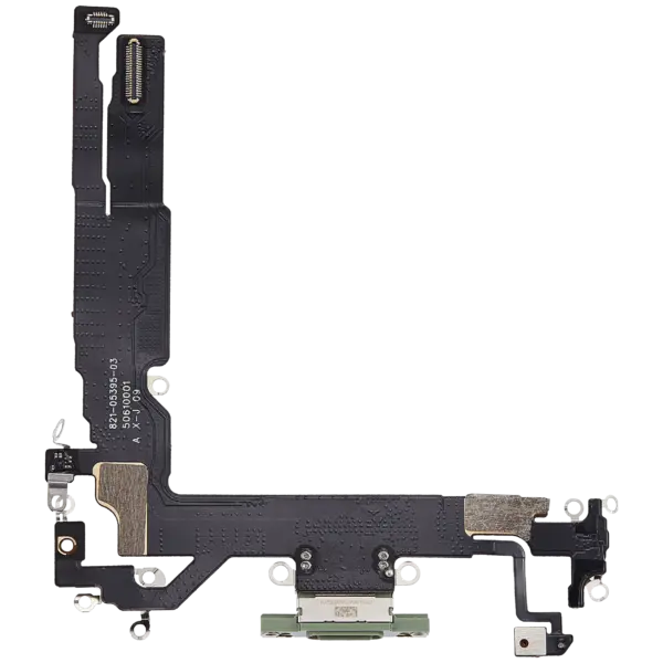 Charging Port Flex Cable For iPhone 17 (Aftermarket Plus) (Sage)