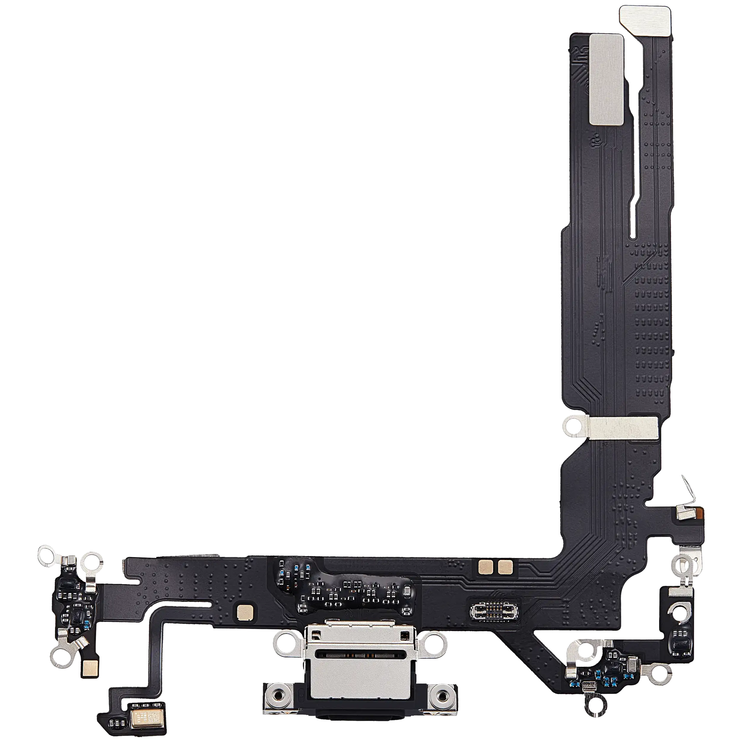 Charging Port Flex Cable For iPhone 17 (Aftermarket Plus) (Black) - Image 7