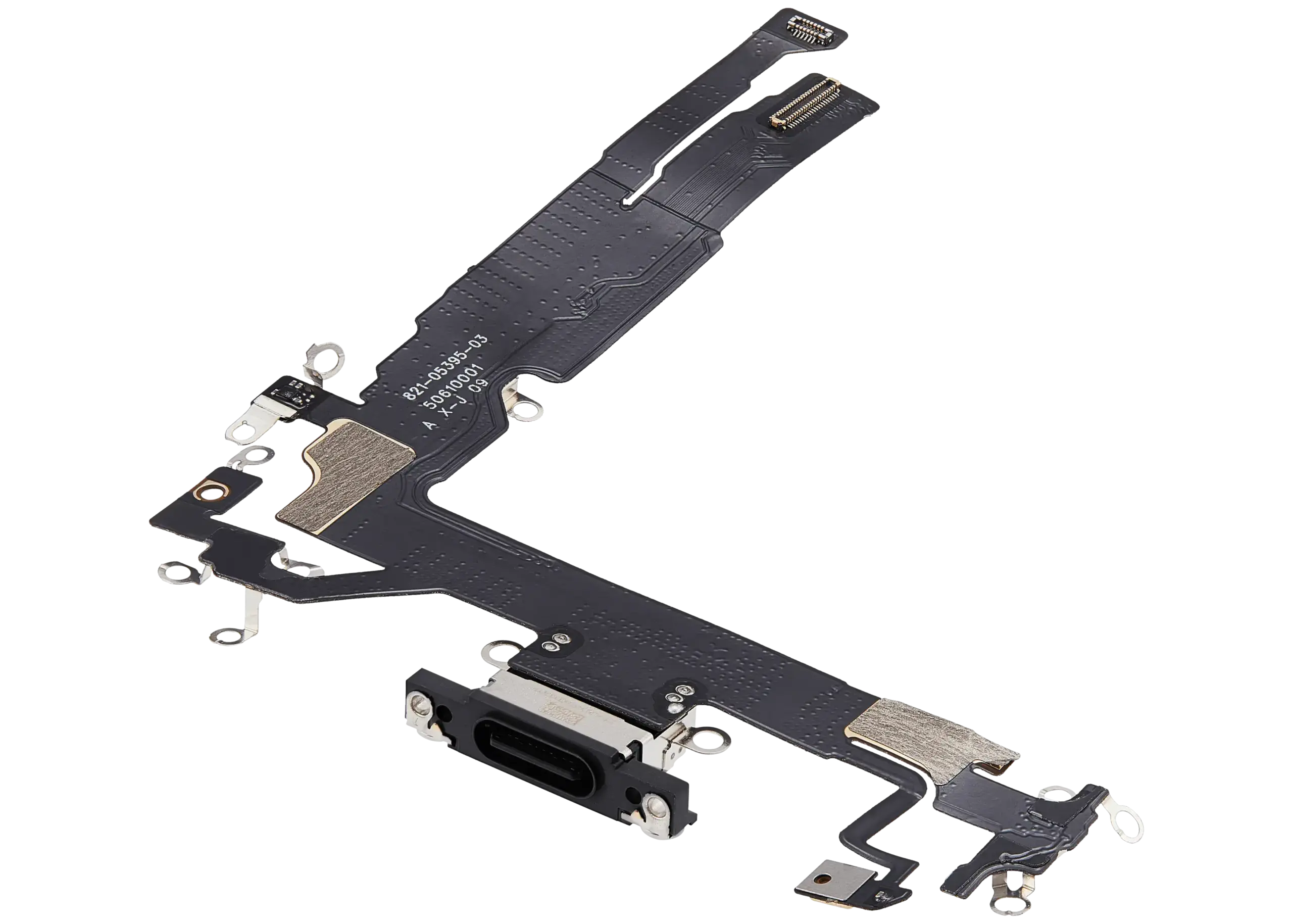 Charging Port Flex Cable For iPhone 17 (Aftermarket Plus) (Black) - Image 10