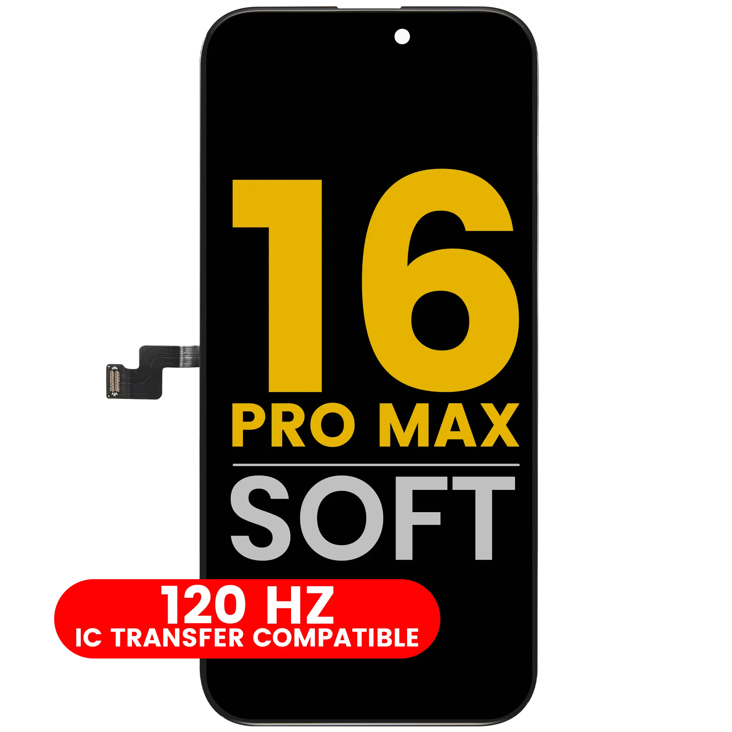 OLED Assembly For iPhone 16 Pro Max (Assembled: Soft) (120HZ) - Image 16