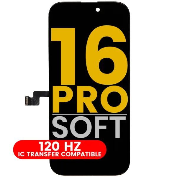 OLED Assembly For iPhone 16 Pro (Assembled: Soft) (120HZ)