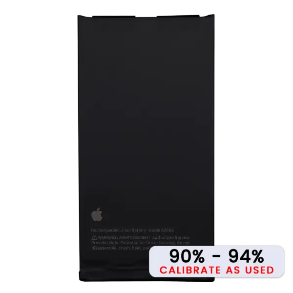 Replacement Battery for iPhone 14 (Used OEM Pull: Grade C / SOH 90% to 94%)