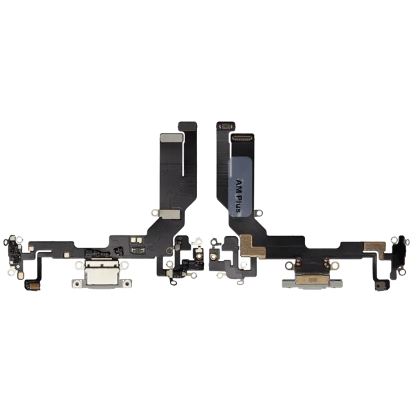 Charging Port Flex Cable For iPhone 16e (Aftermarket Plus) (White)