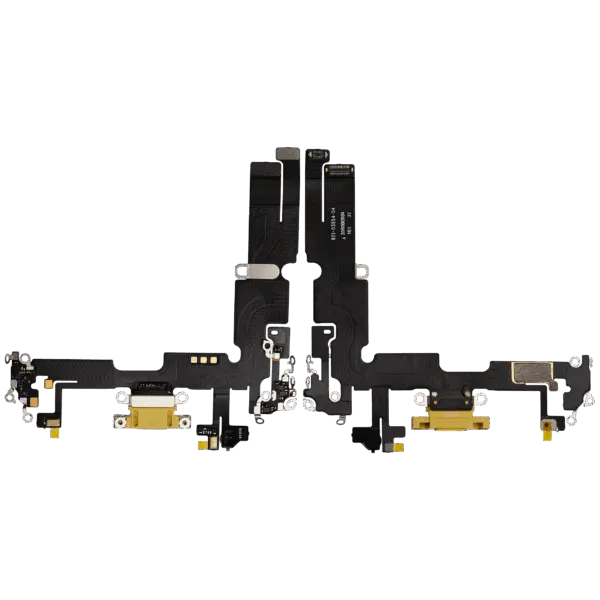 Charging Port Flex Cable For iPhone 14 Plus (Premium) (Yellow)
