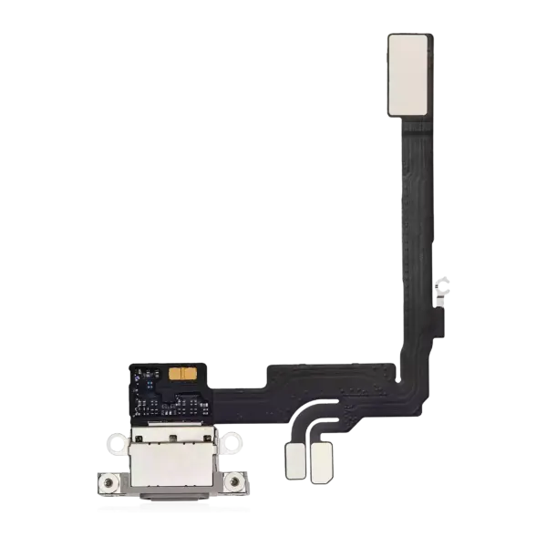 Charging Port Flex Cable For iPhone 16 Pro (Premium) (Natural Titanium)